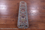 Grey Khorjin Persian Gabbeh Hand Knotted Wool Rug - 5' 5" X 7' 10" - Golden Nile