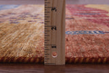 Tribal Persian Gabbeh Hand Knotted Wool Rug - 5' 1" X 7' 4" - Golden Nile