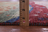 Tribal Persian Gabbeh Handmade Wool Rug - 5' 1" X 6' 7" - Golden Nile