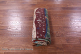 Tribal Persian Gabbeh Handmade Wool Rug - 5' 1" X 6' 7" - Golden Nile