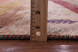 Tribal Persian Gabbeh Hand Knotted Wool Rug - 5' 2" X 6' 9" - Golden Nile
