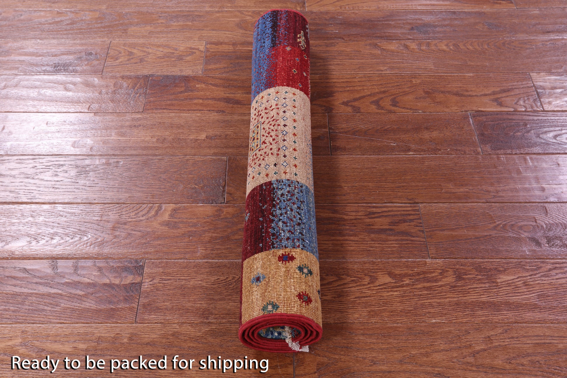 Tribal Persian Gabbeh Handmade Wool Rug - 2' 7" X 4' 0" - Golden Nile
