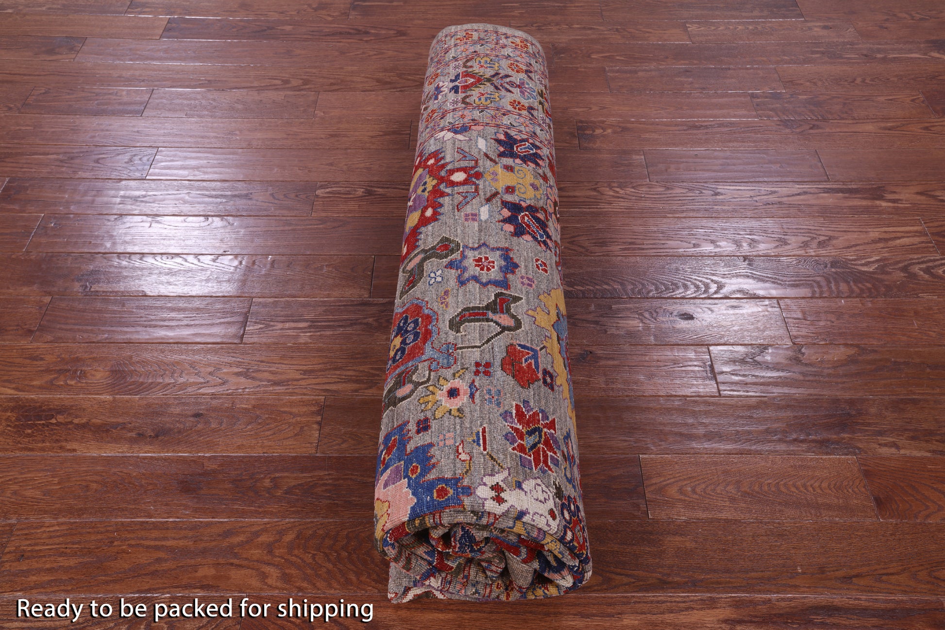 Persian Fine Serapi Handmade Wool Rug - 9' 0" X 12' 0" - Golden Nile