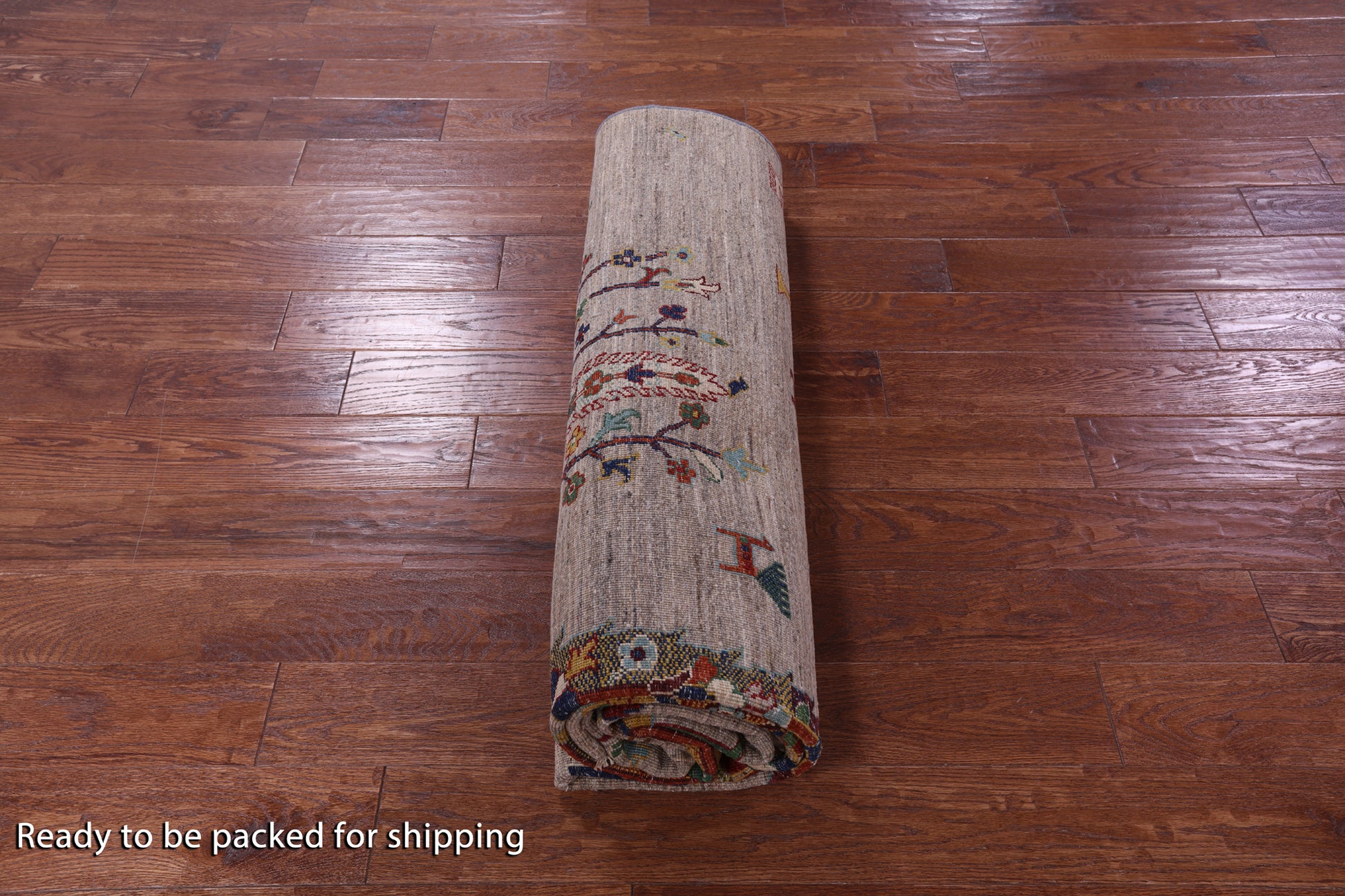 Tribal Persian Gabbeh Hand Knotted Wool Rug - 6' 7" X 9' 7" - Golden Nile