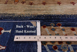 Tribal Persian Gabbeh Hand Knotted Wool Rug - 8' 10" X 11' 11" - Golden Nile