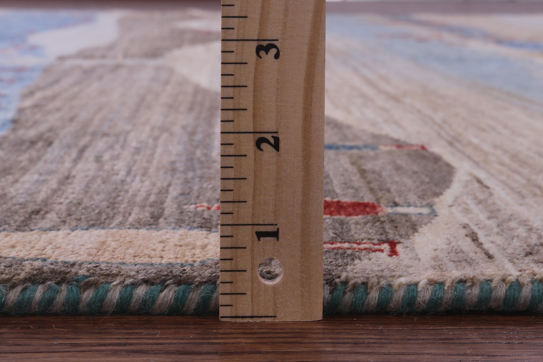 Tribal Persian Gabbeh Hand Knotted Wool Rug - 8' 0" X 9' 9" - Golden Nile