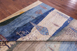 Tribal Persian Gabbeh Hand Knotted Wool Rug - 8' 9" X 11' 11" - Golden Nile