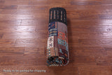 Brown Tribal Persian Gabbeh Handmade Wool Rug - 5' 8" X 7' 8" - Golden Nile