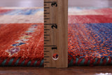 Tribal Persian Gabbeh Hand Knotted Wool Rug - 3' 4" X 4' 10" - Golden Nile