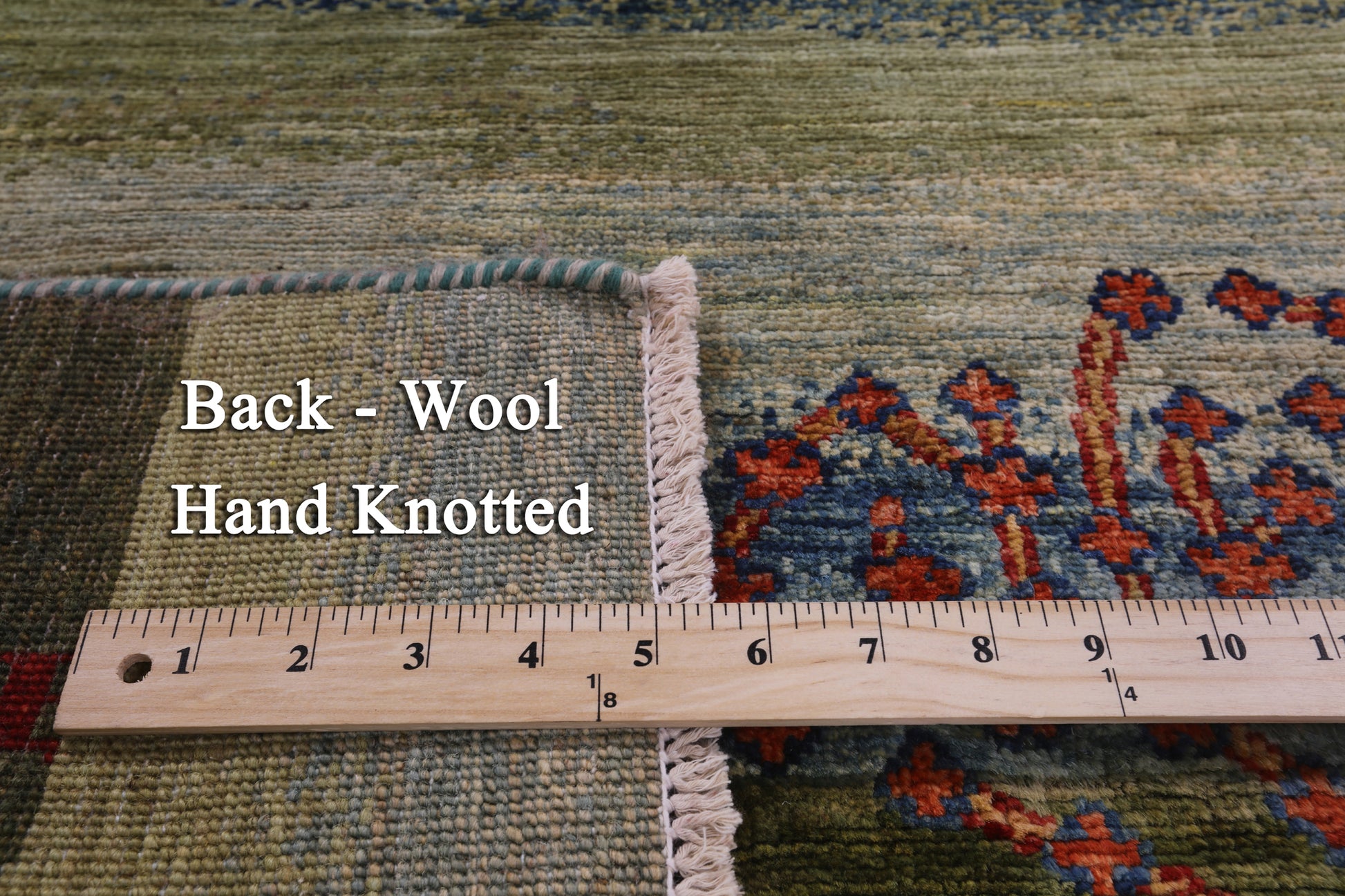 Tribal Persian Gabbeh Hand Knotted Wool Rug - 3' 11" X 5' 10" - Golden Nile
