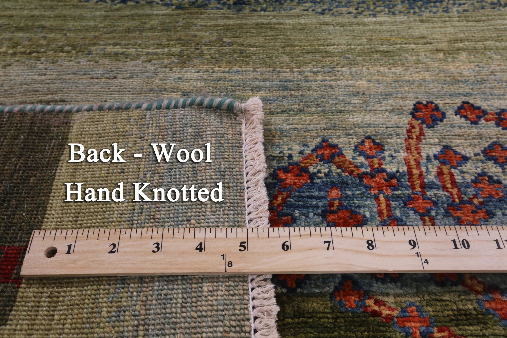 Tribal Persian Gabbeh Hand Knotted Wool Rug - 3' 11" X 5' 10" - Golden Nile