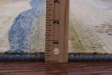 Tribal Persian Gabbeh Hand Knotted Wool Rug - 4' 0" X 5' 9" - Golden Nile