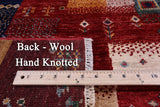 Tribal Persian Gabbeh Hand Knotted Wool Rug - 2' 7" X 4' 0" - Golden Nile