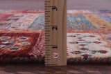 Tribal Persian Gabbeh Hand Knotted Wool Runner Rug - 2' 10" X 9' 10" - Golden Nile