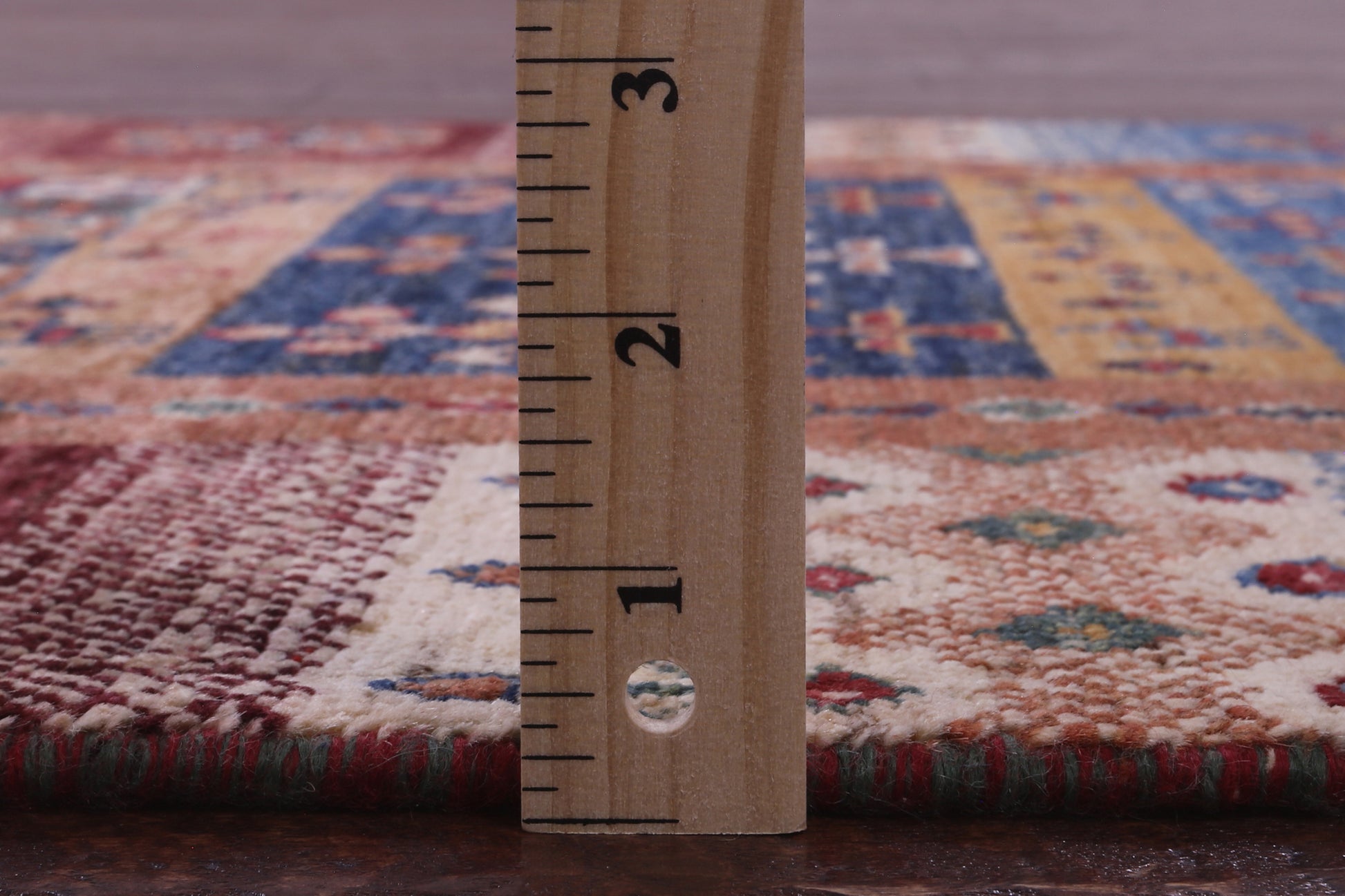 Tribal Persian Gabbeh Hand Knotted Wool Runner Rug - 2' 8" X 9' 10" - Golden Nile