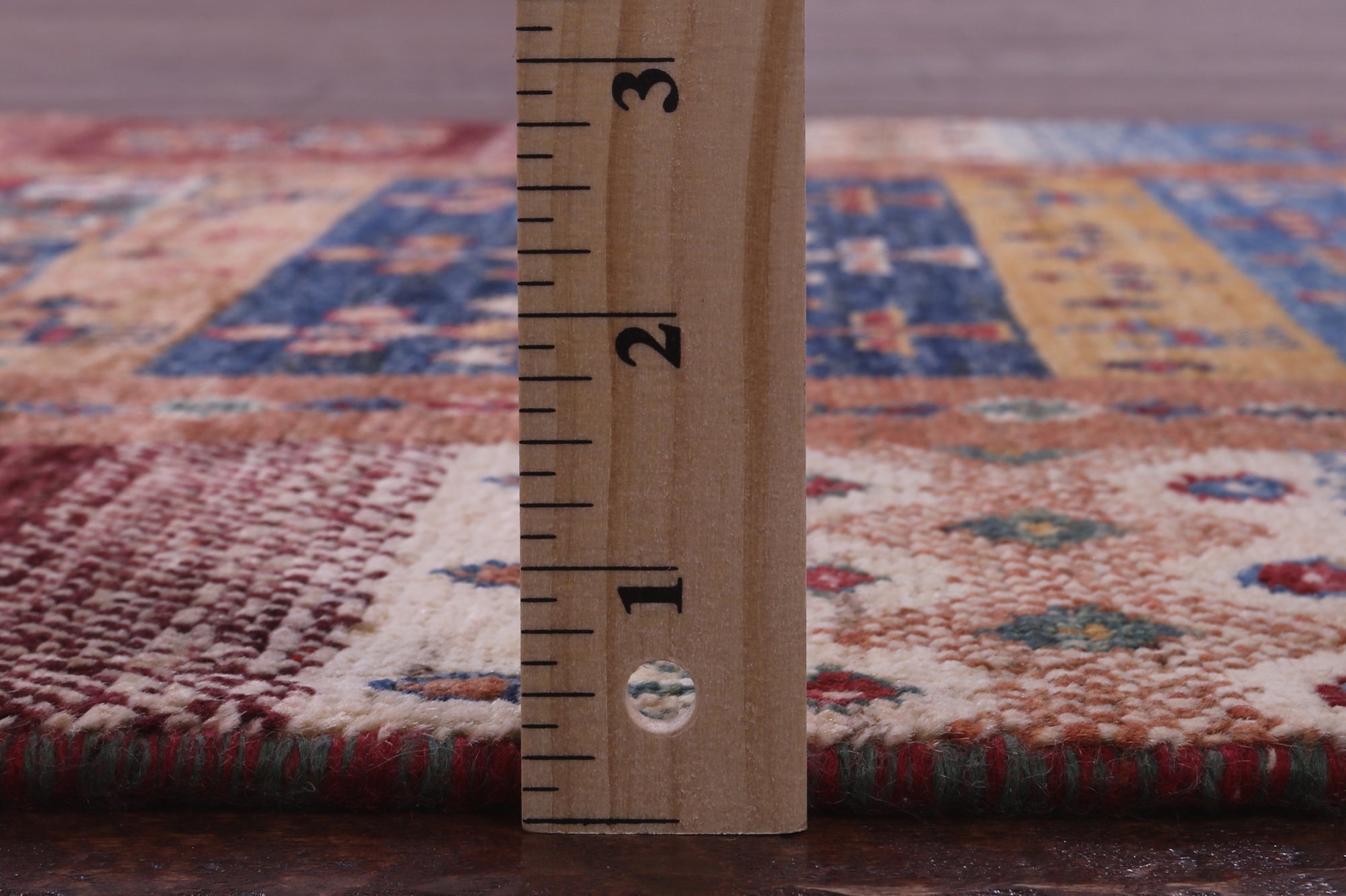 Tribal Persian Gabbeh Hand Knotted Wool Runner Rug - 2' 8" X 9' 10" - Golden Nile