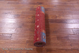Tribal Persian Gabbeh Hand Knotted Wool Runner Rug - 2' 9" X 9' 7" - Golden Nile