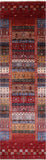 Tribal Persian Gabbeh Hand Knotted Wool Runner Rug - 2' 9" X 9' 8" - Golden Nile