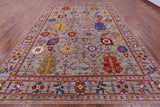 Persian Fine Serapi Handmade Wool Rug - 9' 9" X 13' 6" - Golden Nile