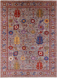 Persian Fine Serapi Handmade Wool Rug - 9' 9" X 13' 6" - Golden Nile