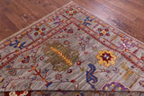 Persian Fine Serapi Handmade Wool Rug - 9' 9" X 13' 6" - Golden Nile