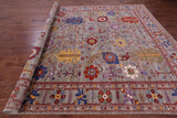 Persian Fine Serapi Handmade Wool Rug - 9' 9" X 13' 6" - Golden Nile