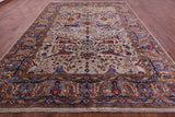 Persian Fine Serapi Hand Knotted Wool Rug - 9' 10" X 13' 9" - Golden Nile