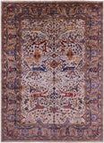 Persian Fine Serapi Hand Knotted Wool Rug - 9' 10" X 13' 9" - Golden Nile