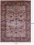 Persian Fine Serapi Hand Knotted Wool Rug - 9' 10" X 13' 9" - Golden Nile