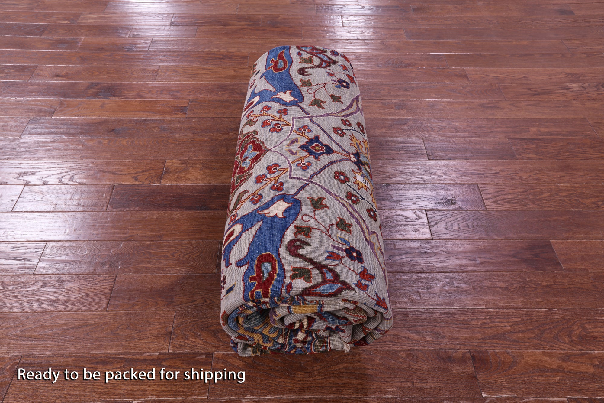 Persian Fine Serapi Hand Knotted Wool Rug - 9' 10" X 13' 9" - Golden Nile