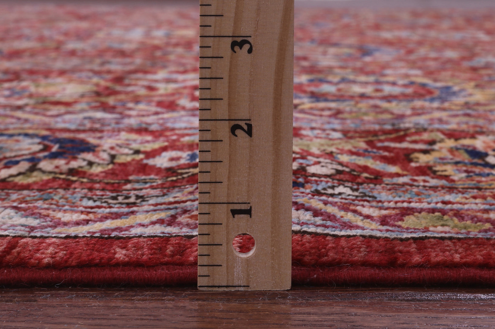 Red Persian Fine Serapi Handmade Wool Rug - 9' 3" X 11' 7" - Golden Nile