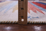 Tribal Persian Gabbeh Hand Knotted Wool Rug - 4' 9" X 6' 7" - Golden Nile