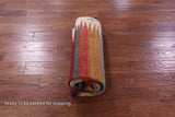 Tribal Persian Gabbeh Hand Knotted Wool Rug - 4' 9" X 6' 7" - Golden Nile