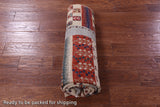 Tribal Persian Gabbeh Hand Knotted Wool Rug - 4' 9" X 6' 9" - Golden Nile