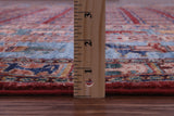 Antiqued Pazyryk Historical Design Handmade Wool Rug - 8' 1" X 9' 9" - Golden Nile