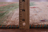 Tribal Persian Gabbeh Handmade Wool Rug - 5' 3" X 6' 8" - Golden Nile