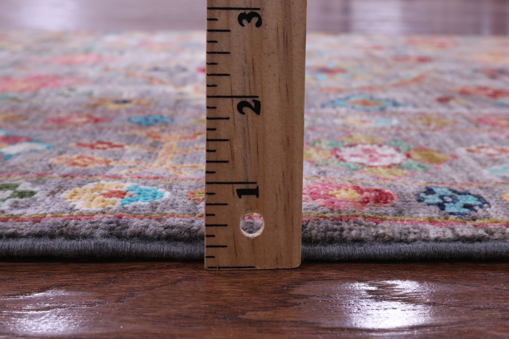 Peshawar Hand Knotted Wool Runner Rug - 2' 9" X 8' 5" - Golden Nile