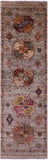 Turkmen Ersari Handmade Wool Runner Rug - 2' 7" X 8' 7" - Golden Nile
