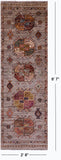 Turkmen Ersari Hand Knotted Wool Runner Rug - 2' 8" X 8' 7" - Golden Nile