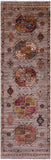 Turkmen Ersari Hand Knotted Wool Runner Rug - 2' 8" X 8' 7" - Golden Nile