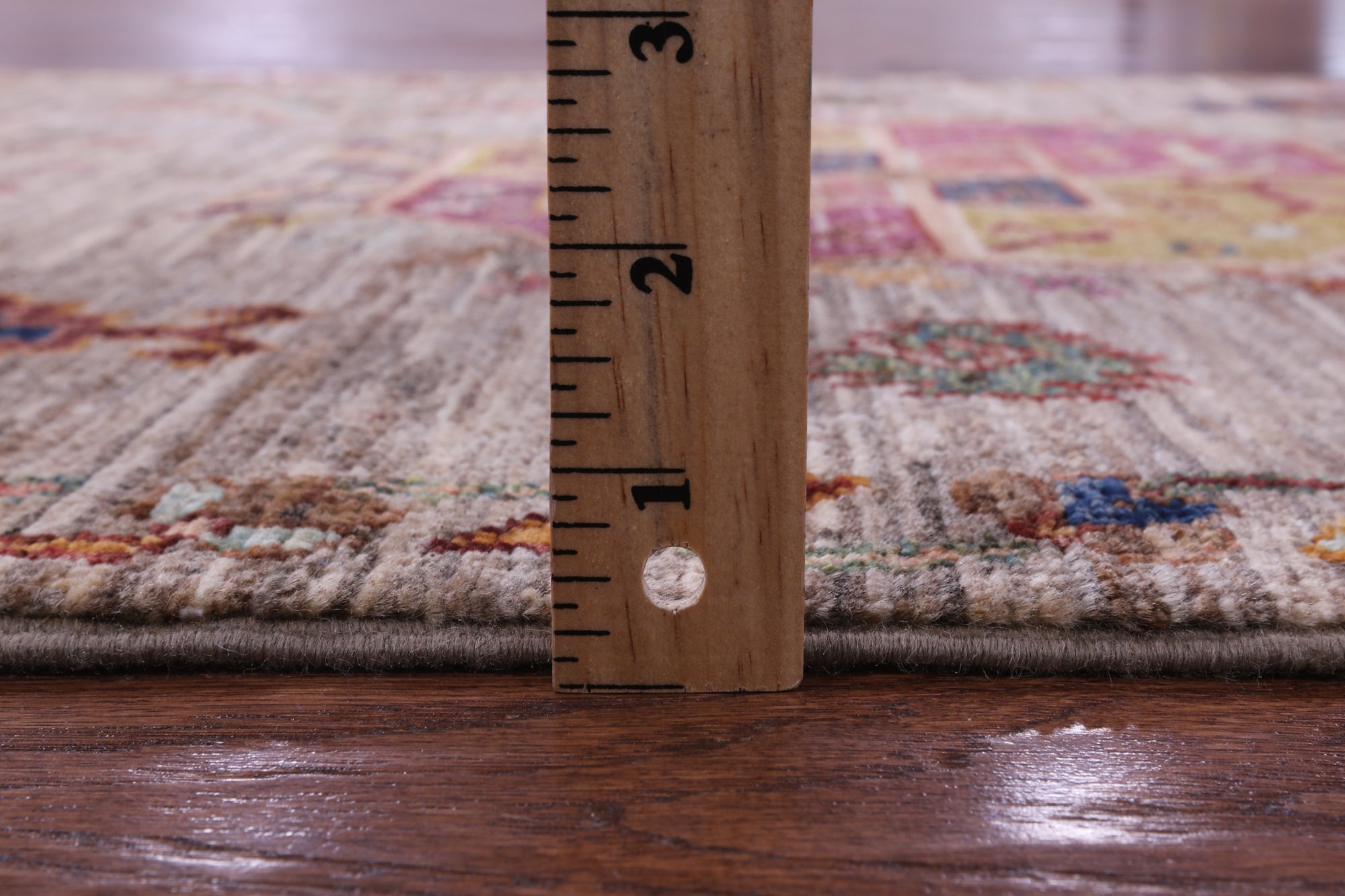 Turkmen Ersari Hand Knotted Wool Runner Rug - 2' 8" X 8' 7" - Golden Nile