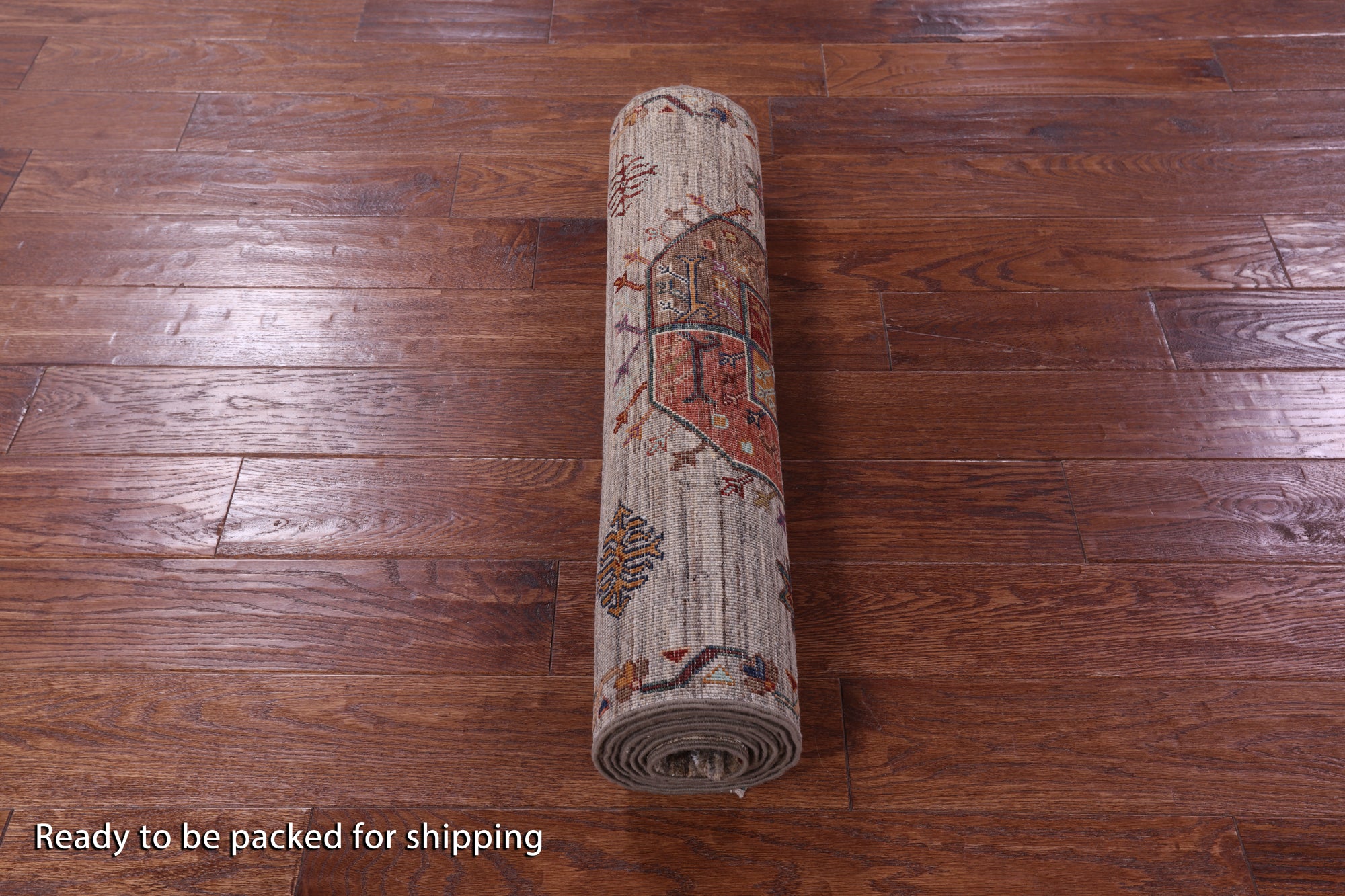 Turkmen Ersari Hand Knotted Wool Runner Rug - 2' 8" X 8' 7" - Golden Nile