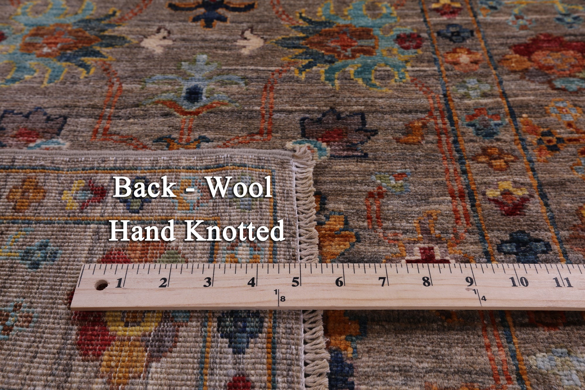 Peshawar Handmade Wool Runner Rug - 2' 9" X 8' 3" - Golden Nile