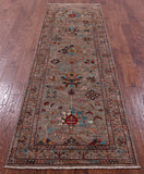 Peshawar Handmade Wool Runner Rug - 2' 9" X 8' 5" - Golden Nile