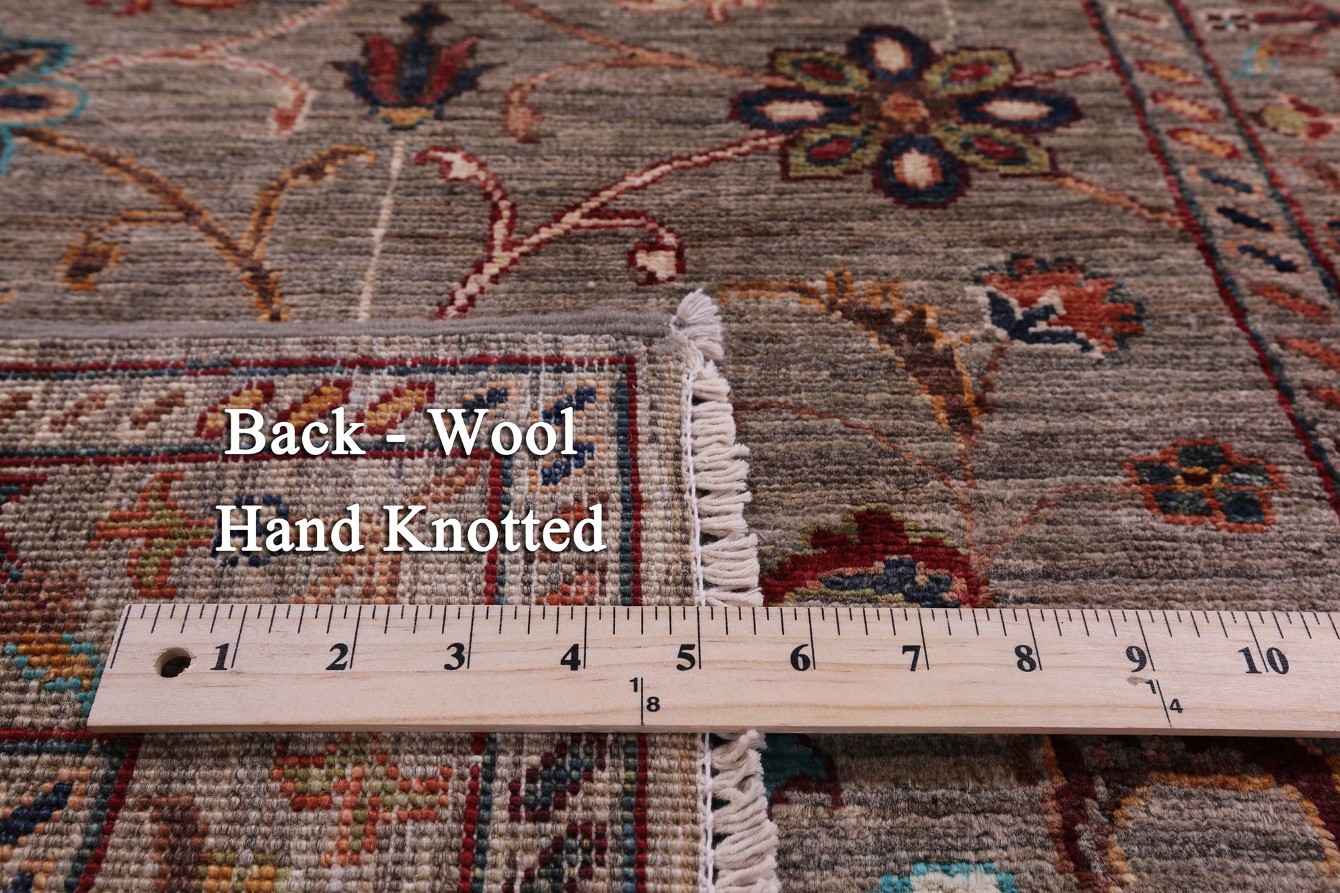 Peshawar Handmade Wool Runner Rug - 2' 9" X 8' 5" - Golden Nile
