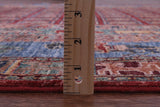 Antiqued Pazyryk Historical Design Hand Knotted Wool Rug - 7' 11" X 9' 11" - Golden Nile