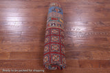 Antiqued Pazyryk Historical Design Hand Knotted Wool Rug - 7' 11" X 9' 11" - Golden Nile