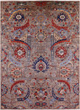 Persian Sickle Leaf Hand Knotted Wool Rug - 8' 11" X 12' 0" - Golden Nile