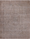 SUPER SALE Ivory Persian Vintage White Wash Hand Knotted Area Rug - 9' 10" X 12' 5"