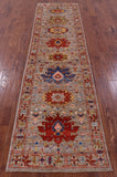 Persian Fine Serapi Hand Knotted Wool Runner Rug - 2' 8" X 9' 10" - Golden Nile
